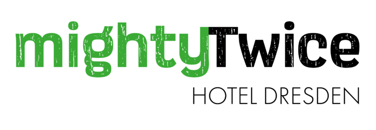 Logo mightyTwice Hotel Dresden