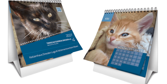 Vorschau Tischkalender Tierschutzverein 2027
